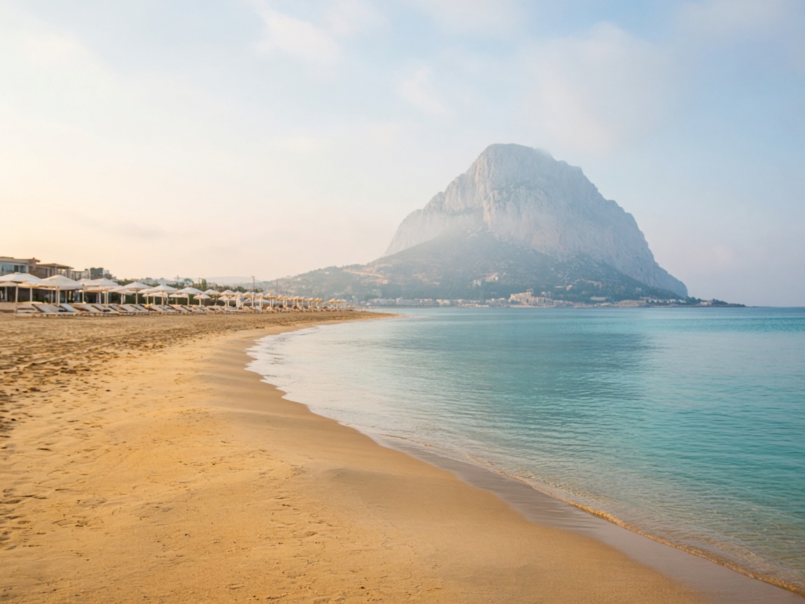 La Fossa beach in Calpe