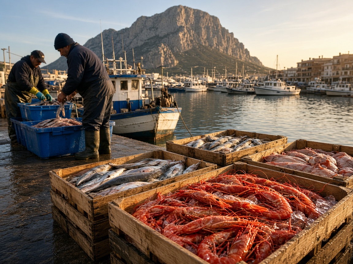 Fresh fish at Calpe harbour